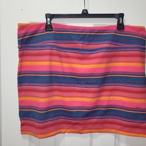 Aztec Mini Skirt size XL